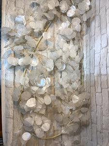 K silver dollar garland