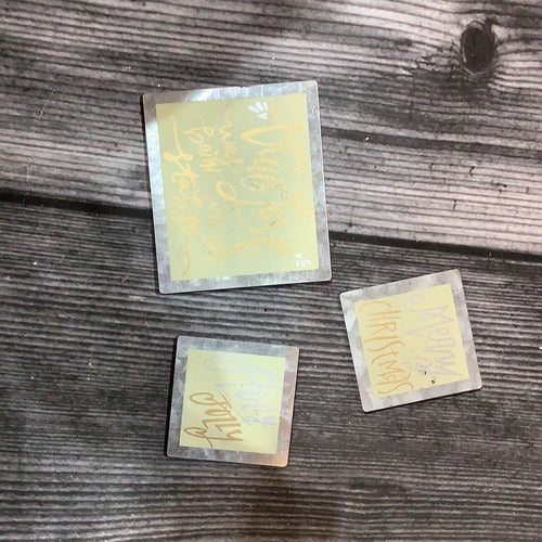 K Christmas Magnets