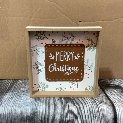 K Merry Christmas Sign