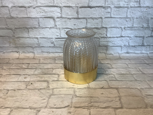 K gold bottom vase