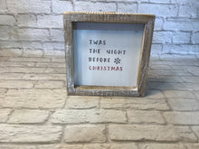 K Christmas sign