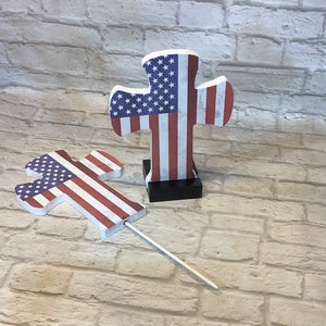 K Cross Flag Stand/stake