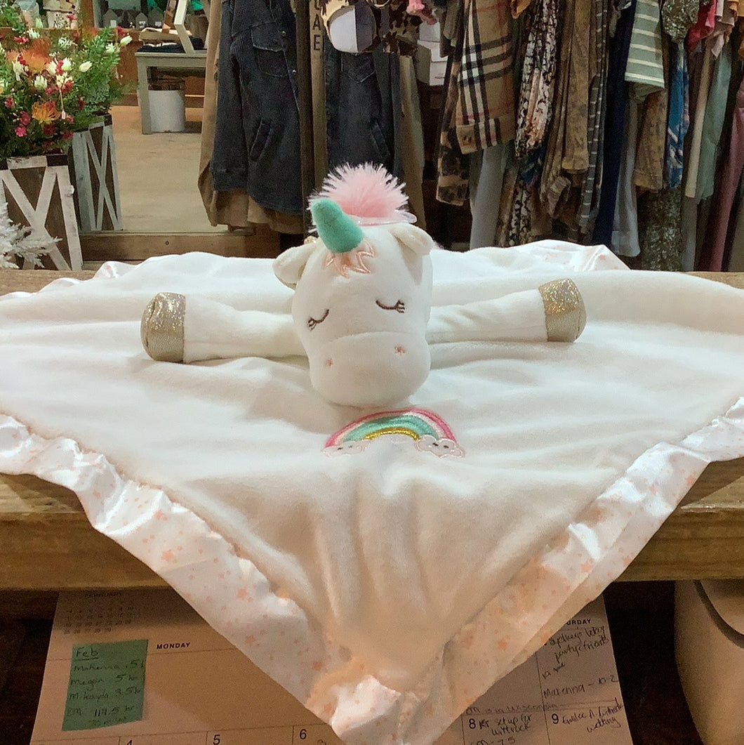 K Douglas Baby Emilie unicorn lil snuggle