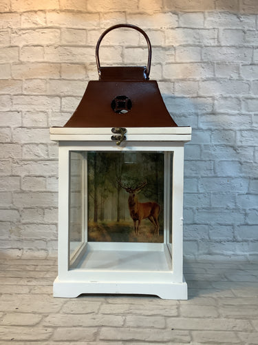 K farm scene lantern large