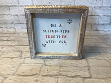 K Christmas sign