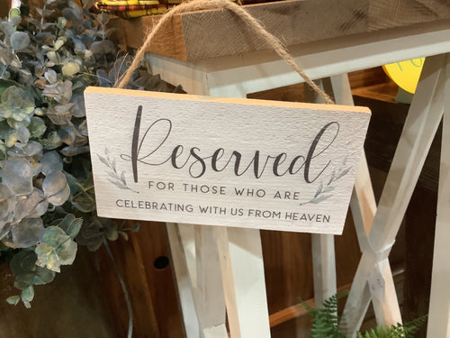 K Reserved sign