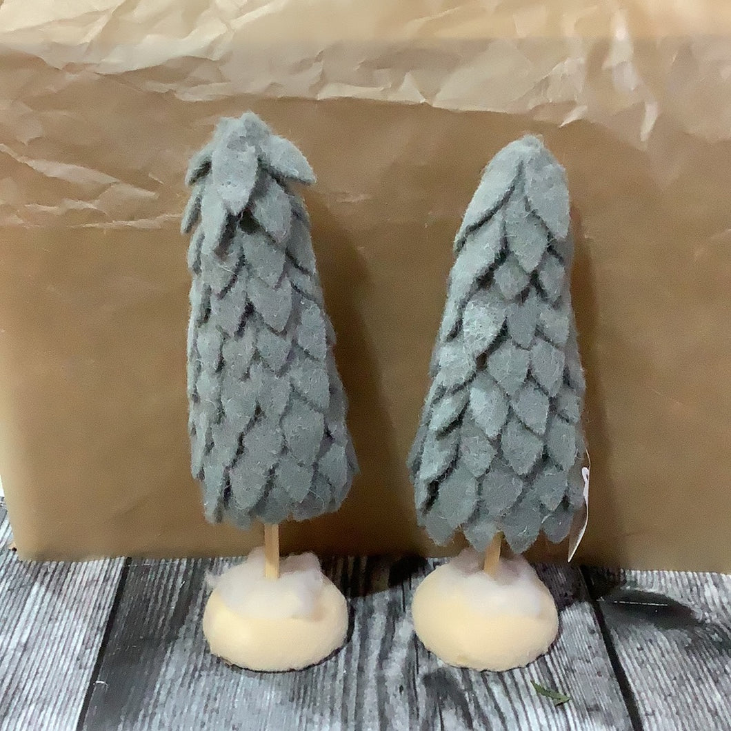 K Felt Layered Tree-Dark Gray