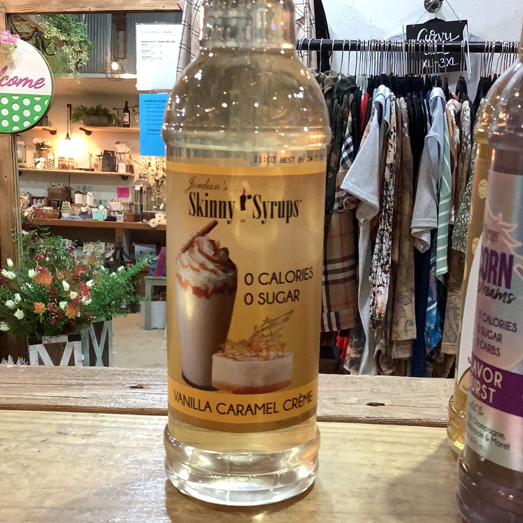 K Vanilla Caramel Crème syrup