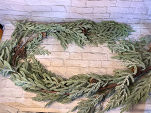K 65” bald cypress garland