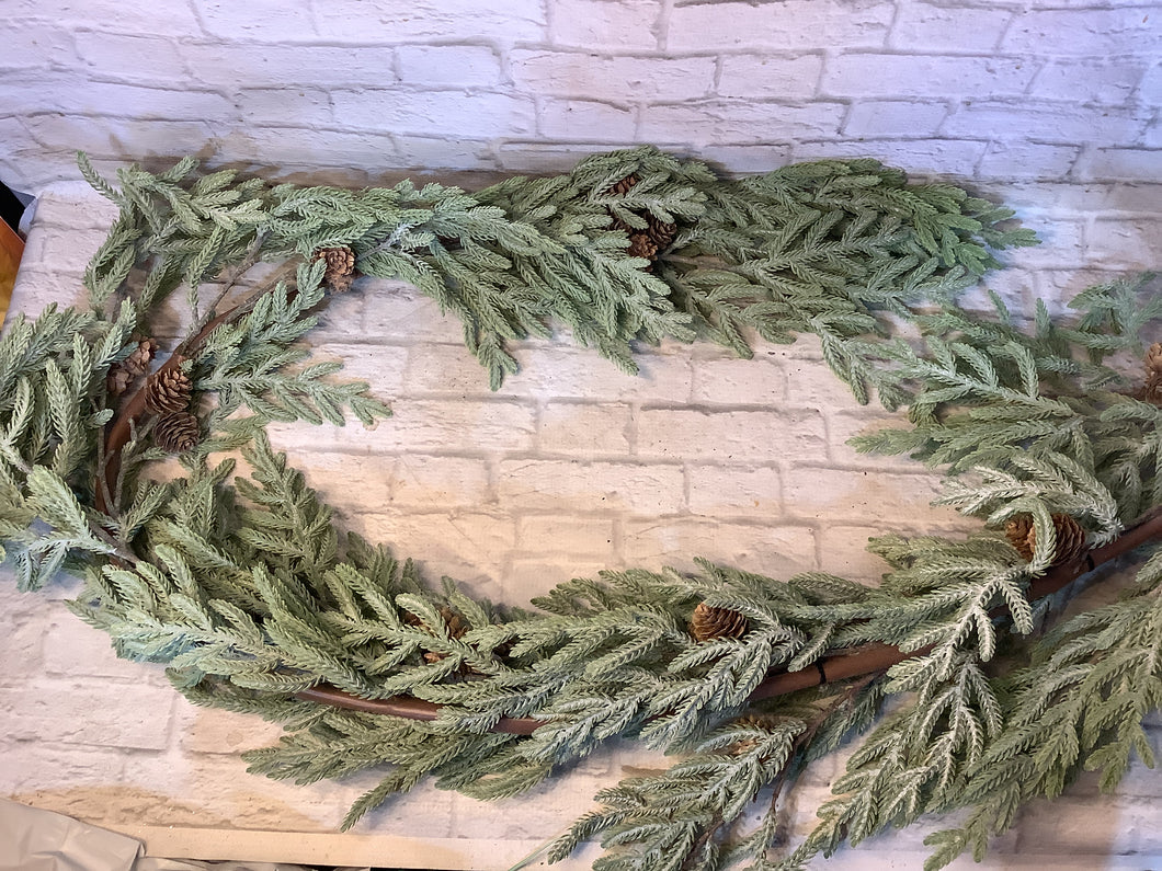 K 65” bald cypress garland