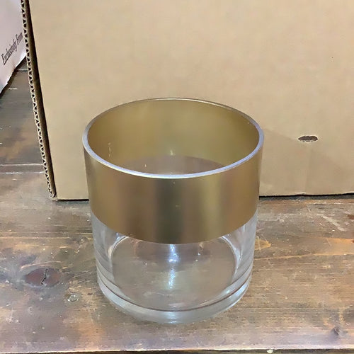 K Gold Rim Vase
