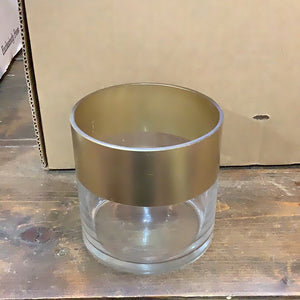 K Gold Rim Vase