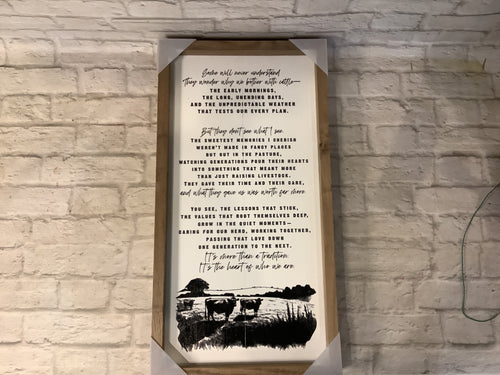 Cattle story