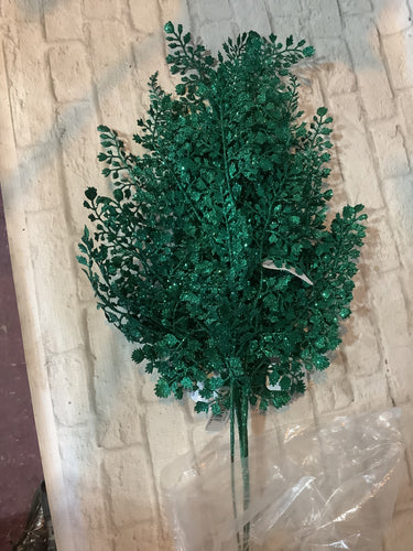 K glitter green maidenhair