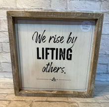 K Double Sided Brightens and Lifting Sign
