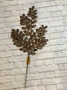 K Glitter Stem Spray-Brown