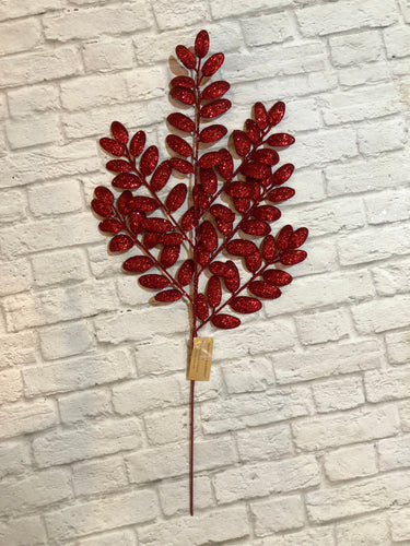 K Glitter Stem-Red