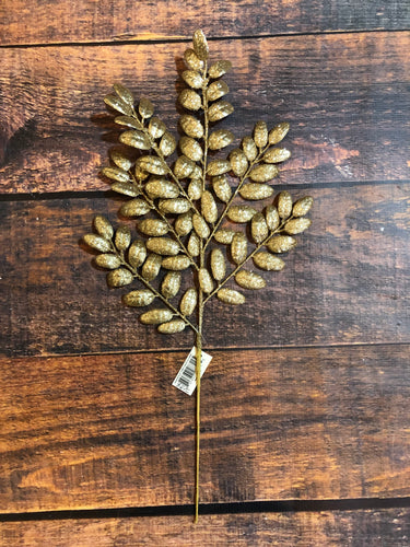 K Glitter Stem-Gold