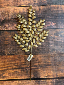 K Glitter Stem-Gold