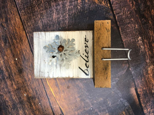 K Believe Stocking Holder