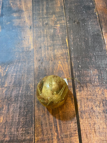 K Gold Glitter Ornament