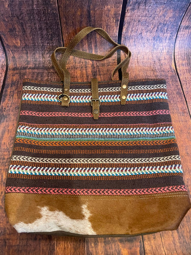 K Multicolor Lines Myra Bag