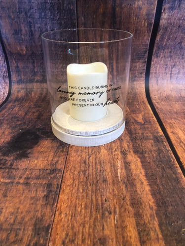 K Loving Memory Candle