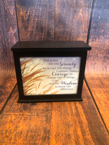 K Serenity, Courage, Wisdom Box