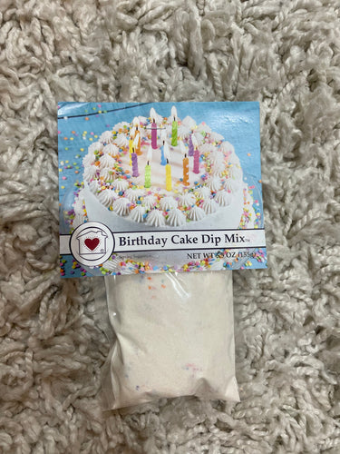 K Birthday Cake Dip