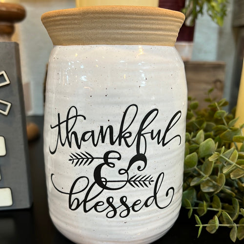 K Thankful & Blessed Container