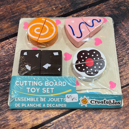 K Cutting Board Toy Set