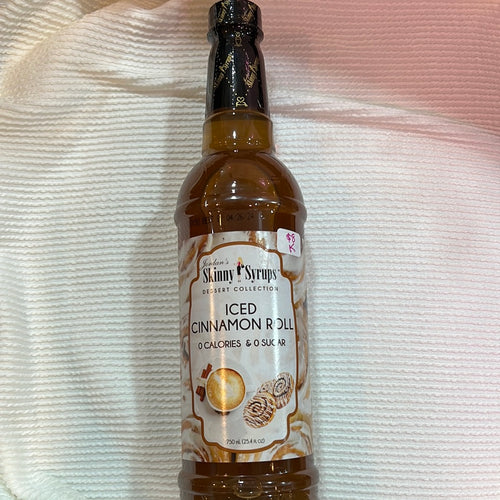 K Iced Cinnamon Roll Skinny Syrup