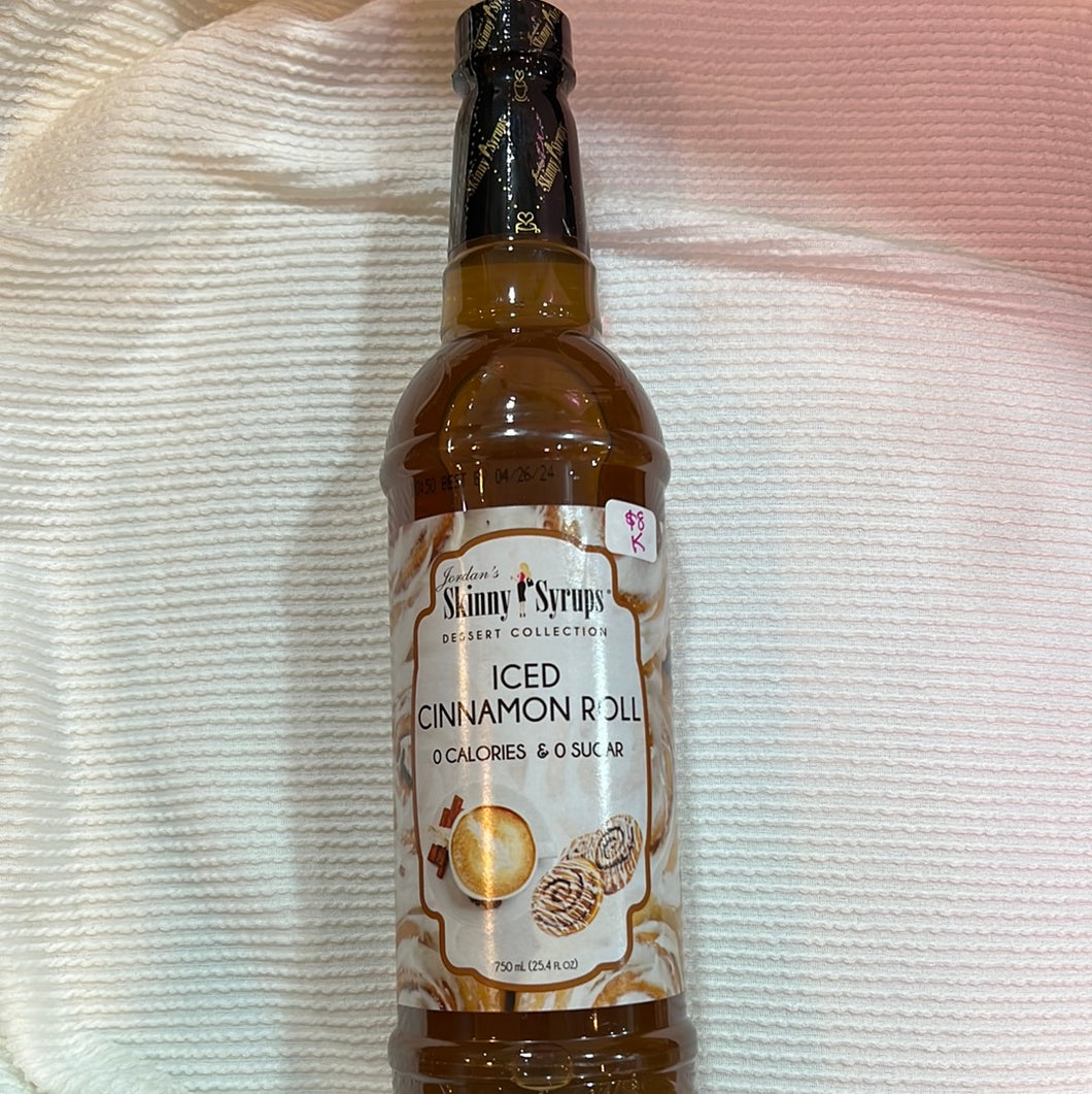 K Iced Cinnamon Roll Skinny Syrup