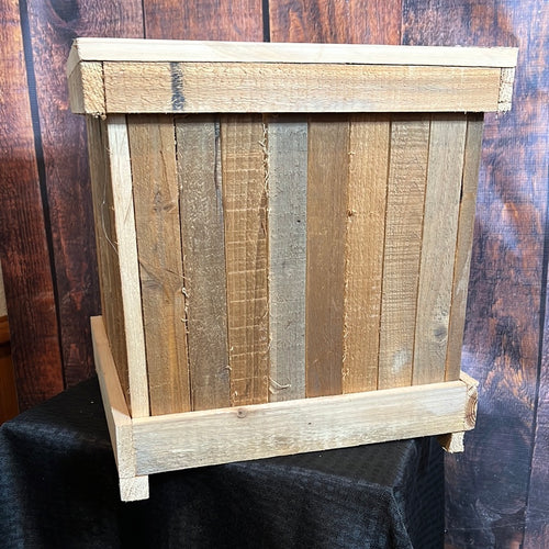 K Large Rectangle Wood Planter