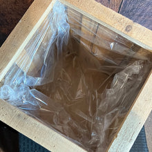 K Medium Rectangle Wood Planter