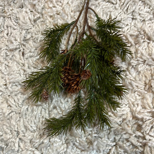 K Angel Pine with Cone Spray