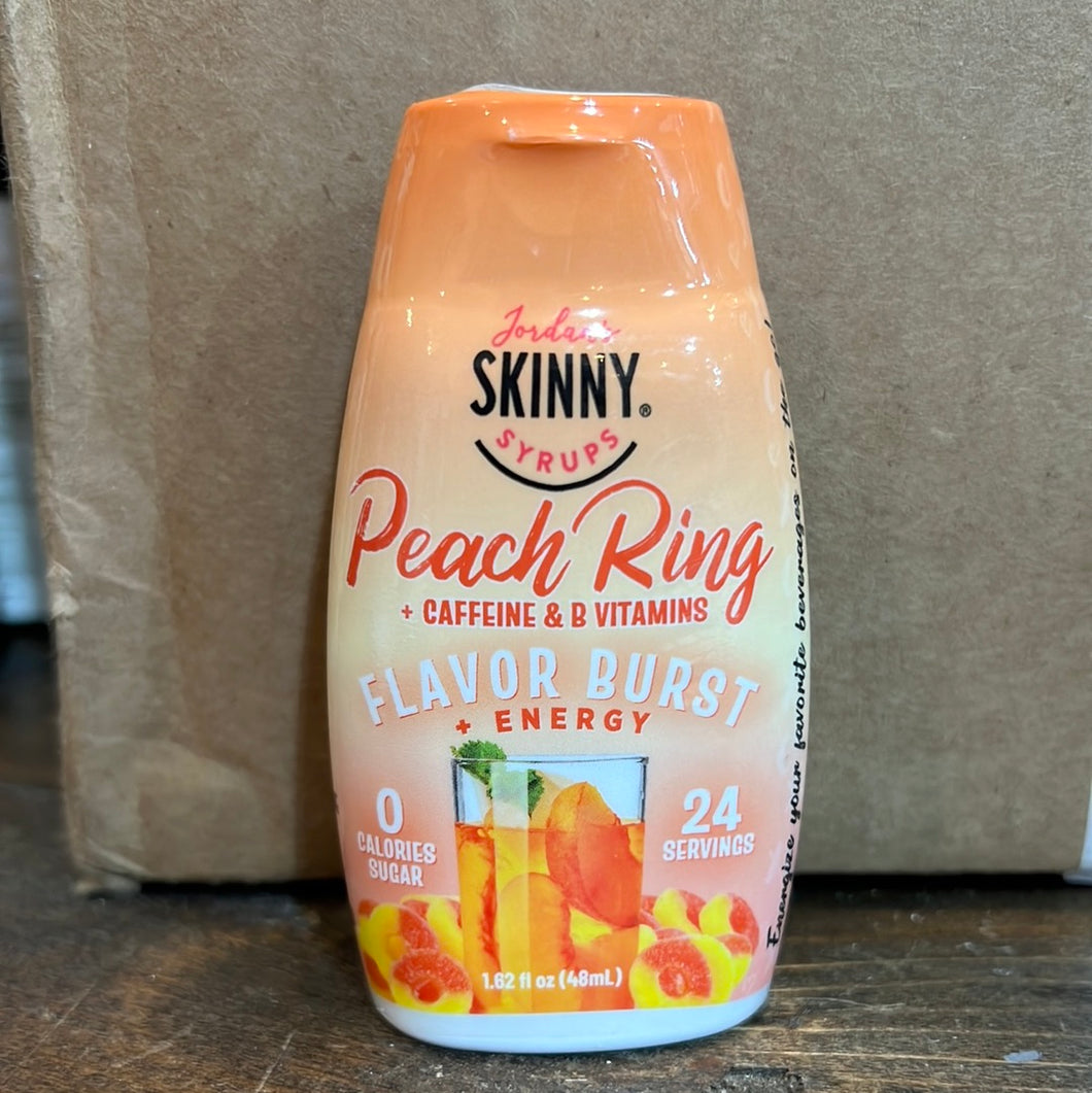 K Peach Ring Flavor Burst + Energy Skinny Syrup