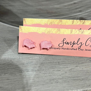 RG pig earrings