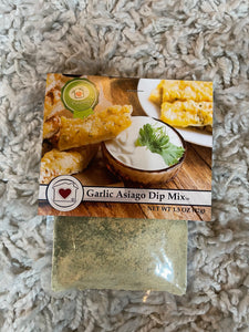 K Garlic Asiago Dip