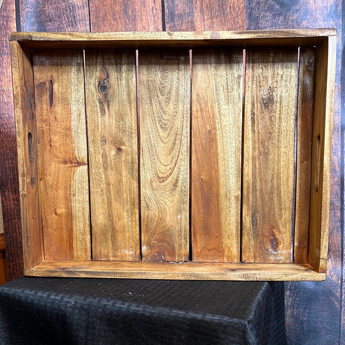 K Large Wooden Tray