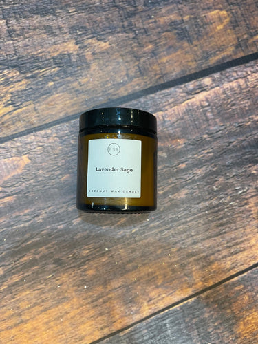 K Small Lavender Sage Candle