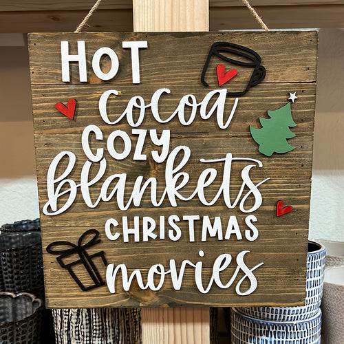 K GF Hot Cocoa Sign