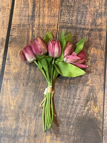 K Pink Tulip Bunch