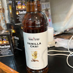 K vanilla chai skinny syrup