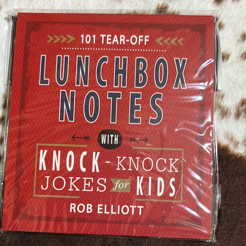 K 101 Tear-Off Lunchbox Notes with Jokes for Kids