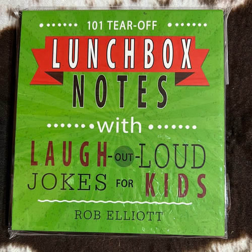 K 101 Tear-Off Lunchbox Notes with Jokes for Kids