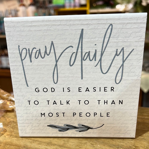 K pray daily