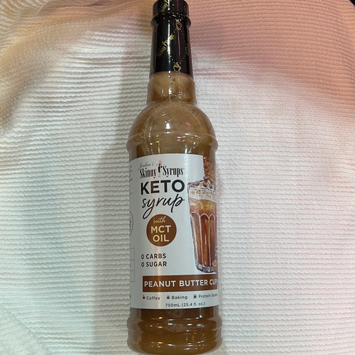 K Keto Peanut Butter Cup with MCT oi Skinny Syrup