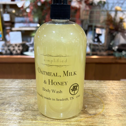 K Oatmeal, milk & honey body wash