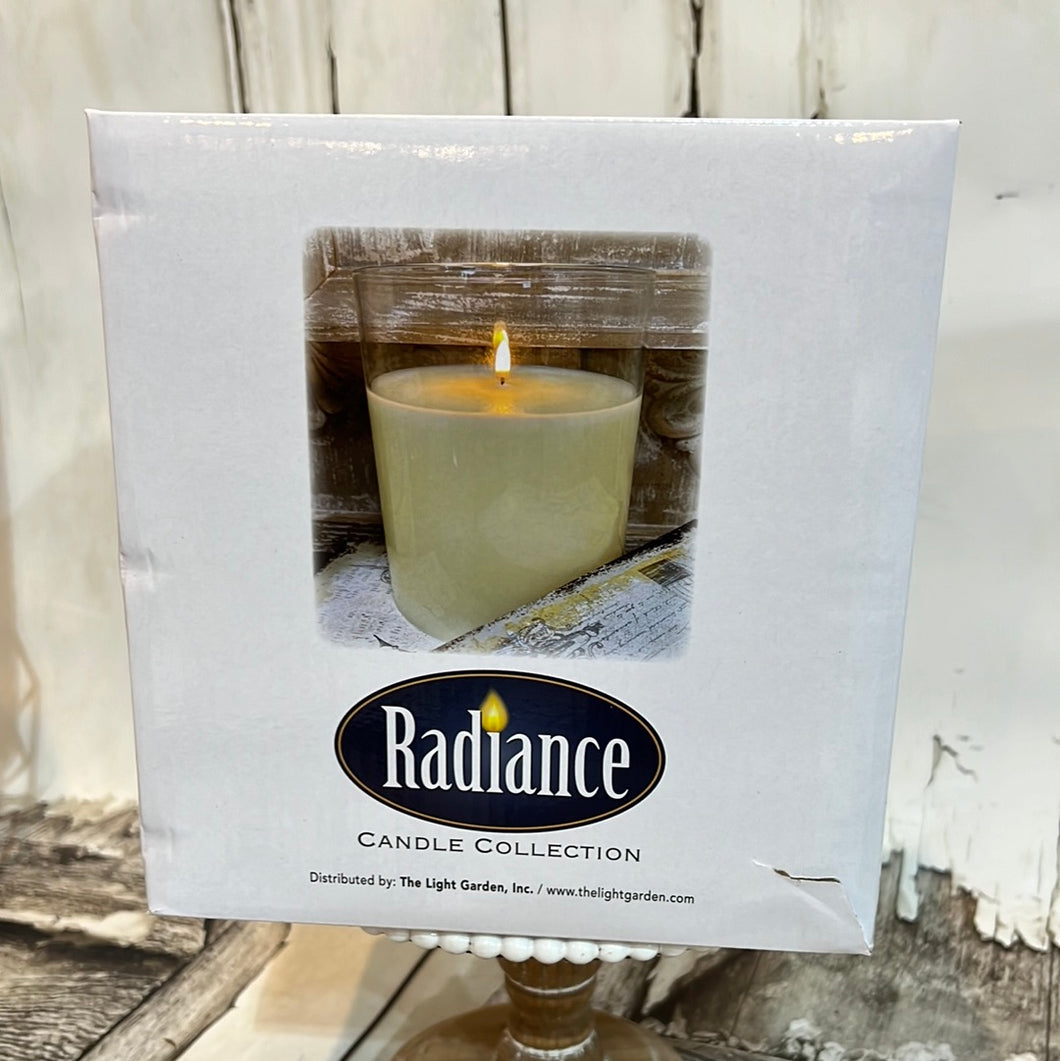 K Medium Radiance Candle 6x6